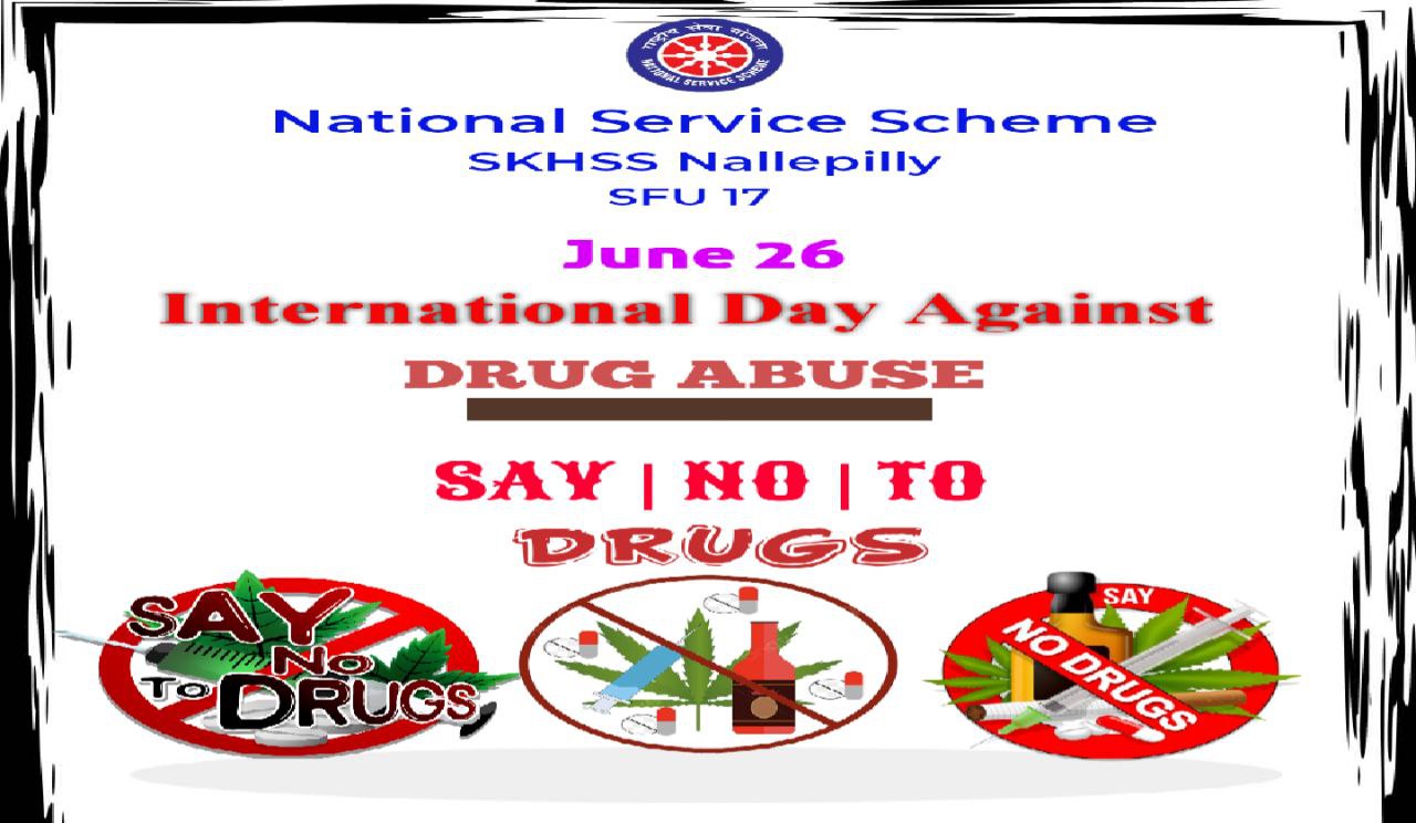 Inter National Day Against Drug Abuse