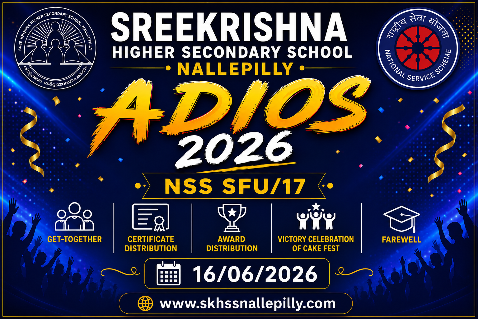 A Memorable Farewell Celebration by NSS SFU/17